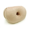 thumbnail image 1 of Cojín de cintura de oficina con hermoso cojín de felpa para glúteos, cojín de pedo doblado por la mitad, almohada de cojín de doble propósito, 1 of 6