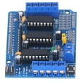 thumbnail image 2 of LYUMO DC Motor Driver Board L293D Module d'Extension de Moteur Pas à Pas Compatible pour Duemilanove,Carte d'Extension d'Entraînement Moteur,Module d'Extension Moteur, 2 of 8
