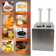 thumbnail image 4 of Dispensador De Salsa, Condimento Comercial De Ketchup Dispensador De PlásTiCO Y Estacia De Bomba De Salsa De Acero Inoxidable Para La Cocina De La Cocina Del Restaurante, 4 of 7