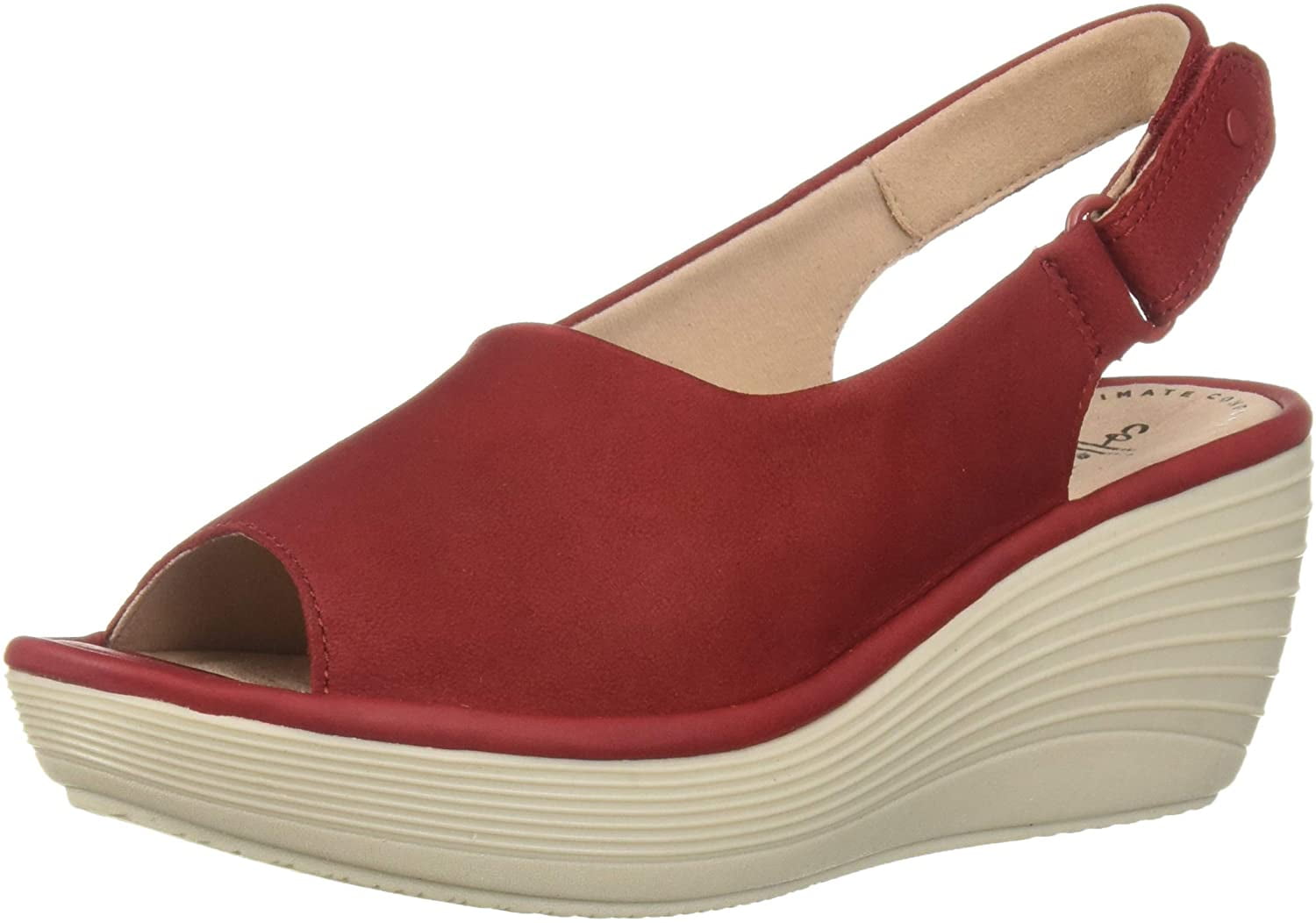 clarks reedly shaina wedge sandal
