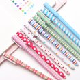 thumbnail image 3 of 10Pcs Cute Colorful 0.38mm Gel Pen Set Stationery School Office Supplies Gift, 3 of 7