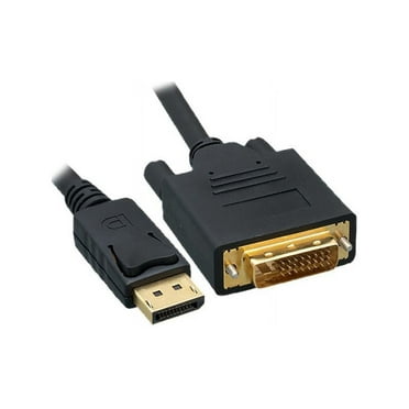 UNIRISE USA, LLC DVIDP-06F-MM THIS DISPLAYPORT MALE TO DVI-D DUAL LINK 24 1 MALE CABLE WILL ALLOW YOU TO CONNE