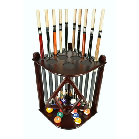 Pool Cue Rack Only 10 Billiard Stick And Ball Floor Rack