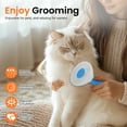thumbnail image 6 of Jewyow Pet Grooming Brush - Deshedding Tool for Dogs & Cats, Short/Long Hair - Indoor Cat Brush for Shedding, Gentle Cleaning Comb for Puppies & Kittens, 6 of 7