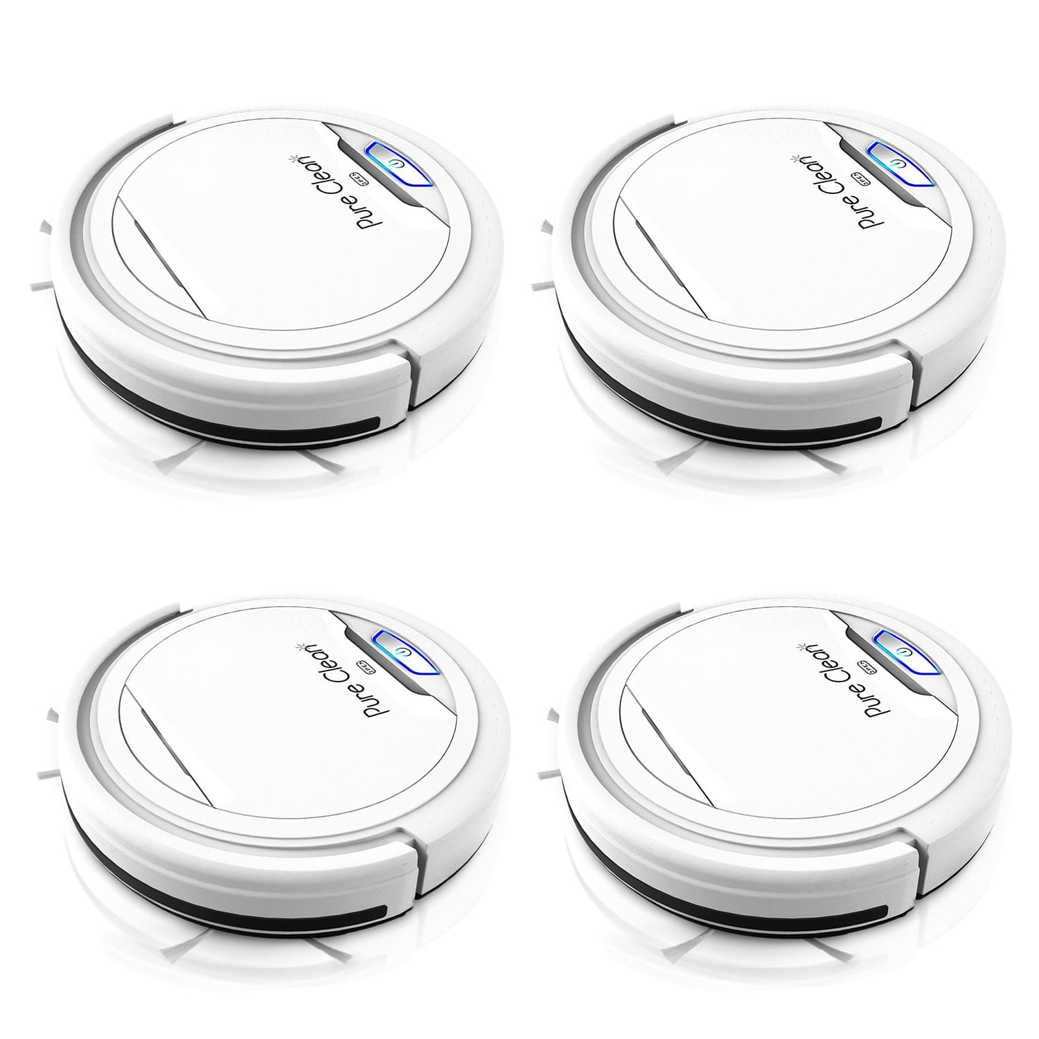 Pyle PUCRC25 PureClean Smart Robot Vacuum Home Cleaning System, White