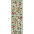 thumbnail image 5 of Pentantan 2'x8' Floral Area Rugs, Machine Washable Rug for Living Room- Soft Indoor Carpet, Low Pile for Bedroom, Dining Room, Playroom, Office, Green, 5 of 7