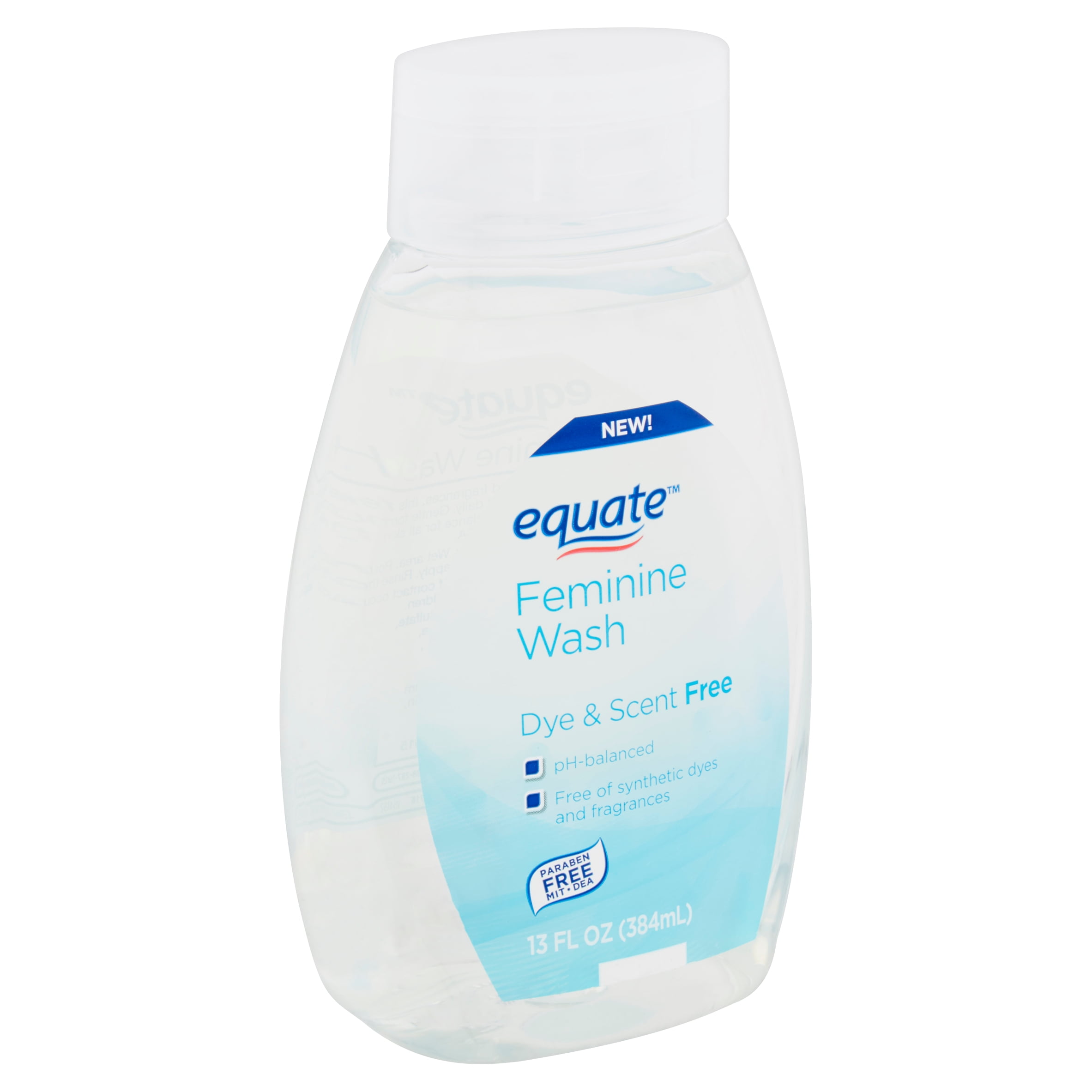 Equate Feminine Wash, Dye & Scent Free