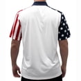 thumbnail image 2 of TheFlagShirt Men's Stars & Stripes Polo T-Shirt, 2 of 2