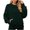 Black, variant on Patlollav Womens Fall Oversized Sweatshirts Crewneck Fleece Casual Pullover Sweaters Outfits