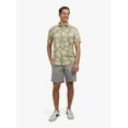 thumbnail image 2 of Chaps Men's and Big Men's Linen-Blend Print Woven Shirt, Sizes S-3XL, 2 of 6