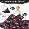 thumbnail image 3 of Pioneer Flower Floral Print Pattern Toddler Nap Mat for Teens Preschool Daycare, Teens Sleeping Mat Bag, Toddler Sleeping Bag with Pillow, 3 of 6