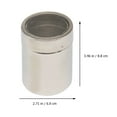 thumbnail image 3 of FRCOLOR 2Pcs Stainless Steel Coffee Powder Cocoa Powder Sifter Baking Supply,2.76"X1.18"X0.2", 3 of 10