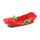 thumbnail image 3 of Trineo de nieve orientable, trineo Tobogán de toboganes dobles Tubos de nieve Trineo de nieve para pequeños Niñas Jugar al aire libre Rojo Macarena trineo de nieve, 3 of 8