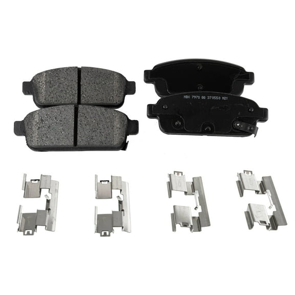 Brake Pad Set Compatible with 2011-2015 Chevrolet Cruze 2013-2017 Buick Encore 4Cyl 1.4L 1.5L Rear