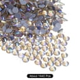 thumbnail image 3 of Uxcell Hotfix Rhinestones Flatback Crystal Glass Gems for Craft Clothes DIY Decoration Purple Crystal 4.8mm, 3 of 5
