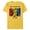 Yellow, variant on Marvel Avengers Christmas Family Trip Merry & Bright Sister - Short Sleeve Blended T-Shirt for Adults - Customized-Yellow