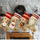 thumbnail image 2 of Calcetín de Navidad de Papá Noel para colgar en el árbol de Navidad, decoración de fiesta, regalo, bolsas de dulces (C), 2 of 7