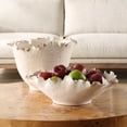 thumbnail image 4 of Uttermost Blossom Short Off white Bowl, 4 of 7