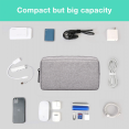 thumbnail image 3 of Electronic accessories storage box，Electronic storage bag, double layer cable bag, 3 of 5