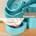 thumbnail image 5 of Hanging Pet Water Dispenser 8 Inch Automatic Drinking Bowl with Adjustable Flow for Cats Dogs Metal Cage Mounted Feeder‌, 5 of 6