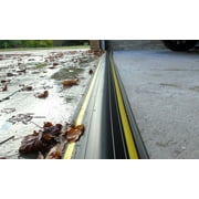 1 ½ High Garage Door Flood Barrier Threshold Kit (163) | Flexible PVC | Complete Kit Includes 3 Adhesives | GaraDry