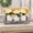 White, variant on Bekitchen Dinner Table Centerpiece Decor with 3 Blue Ceramic Mason Jars & Rose Bouquet Flowers