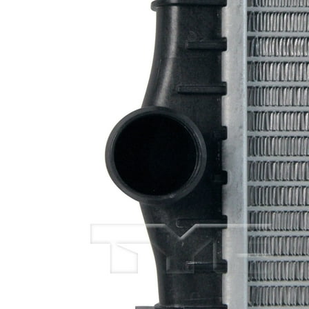 TYC 13084 for Dodge Journey 1-Row Plastic Aluminum Replacement Radiator Fits 1995 Volkswagen Corrado