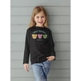 thumbnail image 2 of Treat Yourself With Kindness Long Sleeve Toddler -Image by Shutterstock,  4 Toddler, 2 of 4