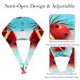 thumbnail image 3 of Working Cap with Button for Man & Women, 2 Pcs Ladybird Hats, 3 of 6