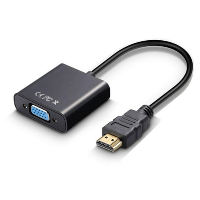 HD Multimedia Interface To VGA Adapter, HD Multimedia Interface To VGA Converter 1080P Clear Imaging for Laptop