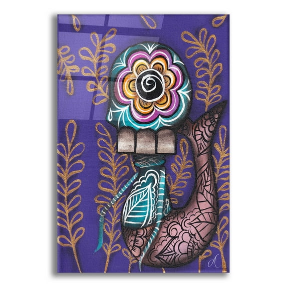 Epic Art 'Still Swimming' by Abril Andrade, Acrylic Glass Wall Art, 16"x24"