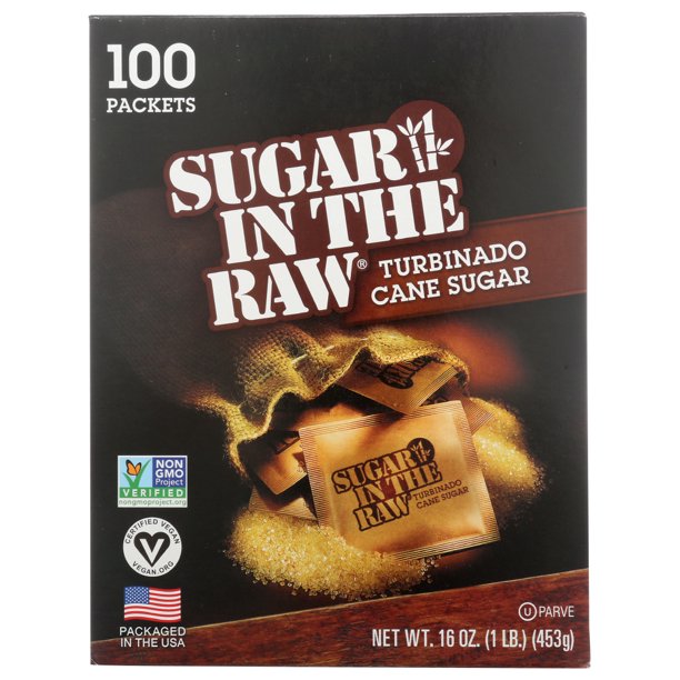 Sugar In The Raw Sugar In The Raw Packets, 100 Pk