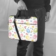 thumbnail image 5 of Lsque Easter Egg3 Pattern Laptop Bag – Portable & Slim Single-Shoulder Computer Case with Adjustable Strap, Protective, Lightweight for 13”/14”/15.6” Laptops, 5 of 8