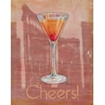 thumbnail image 2 of Paul Brent 28x34 Gallery Wrapped Canvas Wall Art Titled - Big City Cocktail II, 2 of 4