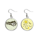 thumbnail image 1 of Graffiti Street hip hop City fonógrafo Pendiente Sol Flor Pendiente Joyas Moda Unbranded M, 1 of 3