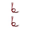 thumbnail image 3 of Goriertaly 10/Set Train LED Light Fairy Garden Lawn 3V Lamp Post red wire length 30cm 2Set, 3 of 6