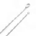 thumbnail image 2 of 2mm High-Polished Stainless Steel Cable Fancy Link Chain Necklace, 24 inches, 2 of 6