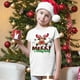 thumbnail image 1 of Camiseta con estampado de ciervos de Feliz Navidad, camiseta navideña para niños, ropa para niños, tops, atuendo de fiesta para niños y niñas, regalos navideños para niños, 1 of 5