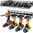 thumbnail image 4 of Amdohai 2-layer 4-slot Tool Shelf Tool Organizer Tool Rack Power Tool Storage Organizer Rack Wall Mount, 4 of 8