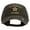 Brown, variant on US Army Veteran Military Embroidered Washed Cap - Black OSFM