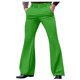 thumbnail image 1 of Pantalones largos para hombre, moda informal, lisos, con cremallera, bolsillos, pantalones acampanados, pantalones de poliéster para hombre., 1 of 7