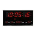 thumbnail image 1 of Cateissary Large Screen Digital Wall Clock LED Home W/ Clocks Temperature Display Alarm Decoración del hogar, 1 of 1