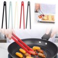 thumbnail image 2 of Pinzas de silicona para alimentos, ideales para barbacoas y camping, todo en uno, antiescaldaduras y antideslizantes., 2 of 7