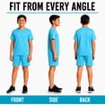 thumbnail image 2 of RBX Boys Athletic Outfit Short Set Performance Shirt and Basketball Shorts for Boys 2 Piece, 2 of 7