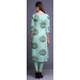 thumbnail image 2 of Bimba Kurti Imprimée à Manches 3/4 Tenue d'Été Kurta Tunique Droite pour Femmes, 2 of 6