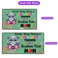 thumbnail image 5 of Kinda Busy Being Kindergarten Teacher and Scottish Fold Mom Desk Mat Full Keyboard Mouse Pad Cat Lover Kitten Owner Gifts Large Mousepad - 02005, 5 of 5