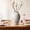 11.3" Speckled Gray, variant on LE TAUCI 11.5" Ceramic Vase, Large Ceramic Rustic Vase, Farmhouse Decorative Flower Vase for Home Decor, Living Room, Shelf, Entryway & Table Centerpieces Ceramic Vase(Speckled Gray)