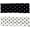 Style 1, variant on 2 count Polka Dot Headband Black White Headbands Elastic Polka Dots Hair Accessories Non Slip Fashion Bands Design Yoga Workout Wide Headbands Cute Hair Styling Decorations for Women