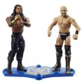 thumbnail image 1 of Figuras de acción WWE Roman Reigns vs Cesaro, paquete de 2 pulgadas, 1 of 6