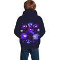 thumbnail image 2 of Gengar Hoodies Pullover For Boys Girls 3d Printed Hooded Sweatshirt Long Sleeves X-Large, 2 of 7